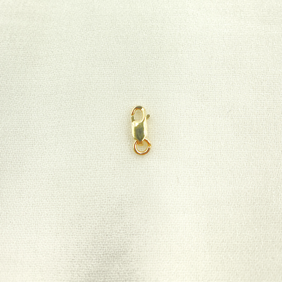14K Solid Gold Lobster Clasp 7mm.  0014LC00WR14KY