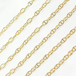 Load image into Gallery viewer, Gold Plated 925 Sterling Silver Smooth Marina Link Chain