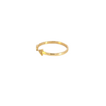 Load image into Gallery viewer, 14k Solid Gold Arrow Diamond Ring.