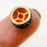 Load image into Gallery viewer, DC808. Diamond Sterling Silver Spacer Bead