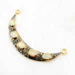 Load image into Gallery viewer, Buy Sterling Silver Connector Moon Pendant