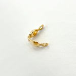 Load image into Gallery viewer, 4001181. Gold Filled Clamshell Bead Tip with Two Rings