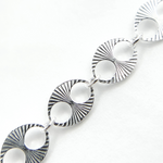 Load image into Gallery viewer, V163SS. 925 Sterling Silver Flat Textured Marina Chain