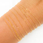 Load image into Gallery viewer, 1025FGF. 14K Gold-Filled Flat Cable Chain
