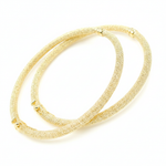 Load image into Gallery viewer, Bangle9. 14K Solid Gold Textured Bangle