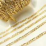 Load image into Gallery viewer, 3831CHRGF. 14K Gold Filled Figaro Link Chain