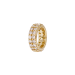 Load image into Gallery viewer, CMC00097. 14K Solid Gold Diamond Round Ring Slider