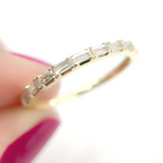 Load image into Gallery viewer, 14K Solid Gold Diamond Ring.