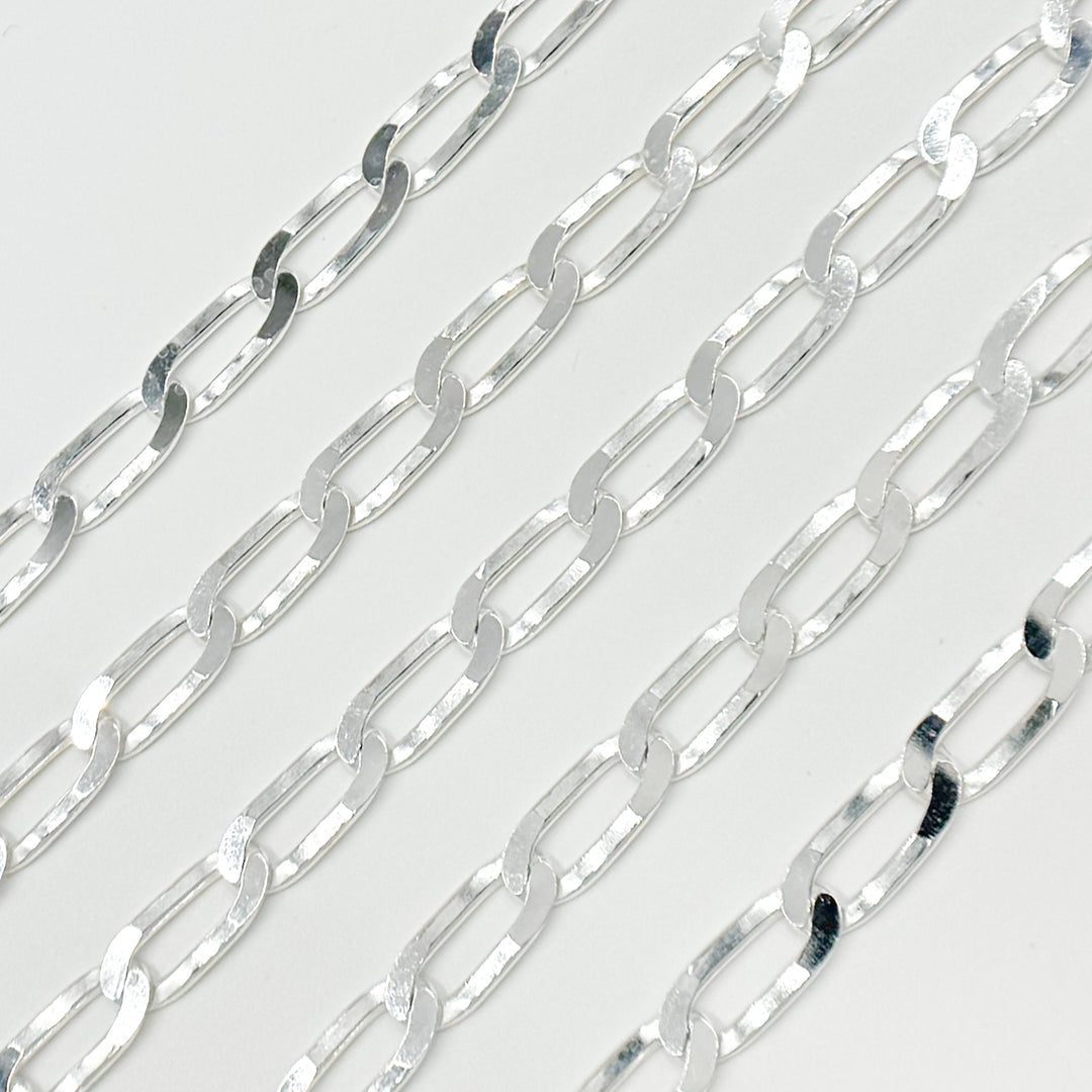 Buy Sterling Silver Flat Paperclip Chain