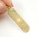 Load image into Gallery viewer, Sterling Silver Oval Star Pendant