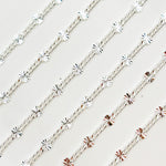 Load image into Gallery viewer, Buy Sterling Silver Curb Chain with Textured Disc Link