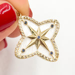 Load image into Gallery viewer, Buy 14K Solid Gold Star Pendant