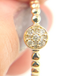 Load image into Gallery viewer, 14K Solid Gold Diamond Ring.