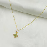 Load image into Gallery viewer, GDP374. 14K Solid Gold Diamond Shape Charm with Diamonds and Gemstones