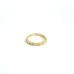 Load image into Gallery viewer, 14K Solid Yellow Gold Diamond Ring.
