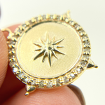 Load image into Gallery viewer, GDP177. 14K Solid Gold Diamond Star Charm