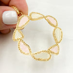 Load image into Gallery viewer, Sterling Silver Round Fancy Enamel Pendant