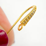 Load image into Gallery viewer, DC499. Diamond Sterling Silver Ear Wire