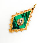 Load image into Gallery viewer, 14K Gold Triangles Pendant