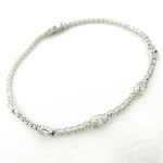 Load image into Gallery viewer, TJ0013. 14k Solid Gold Diamond Bracelet