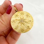 Load image into Gallery viewer, DP359. Diamond Sterling Silver Round Stars Pendant