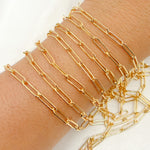 Load image into Gallery viewer, 4002GF. 14K Gold-Filled Smooth Paperclip Chain