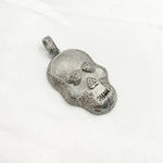 Load image into Gallery viewer, Shop Now Sterling Silver Skull Pendant