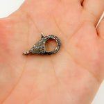 Load image into Gallery viewer, Buy Now Diamond & Sterling Silver Trigger Clasps