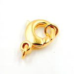 Load image into Gallery viewer, Gold-plated Sterling Silver Trigger Clasp