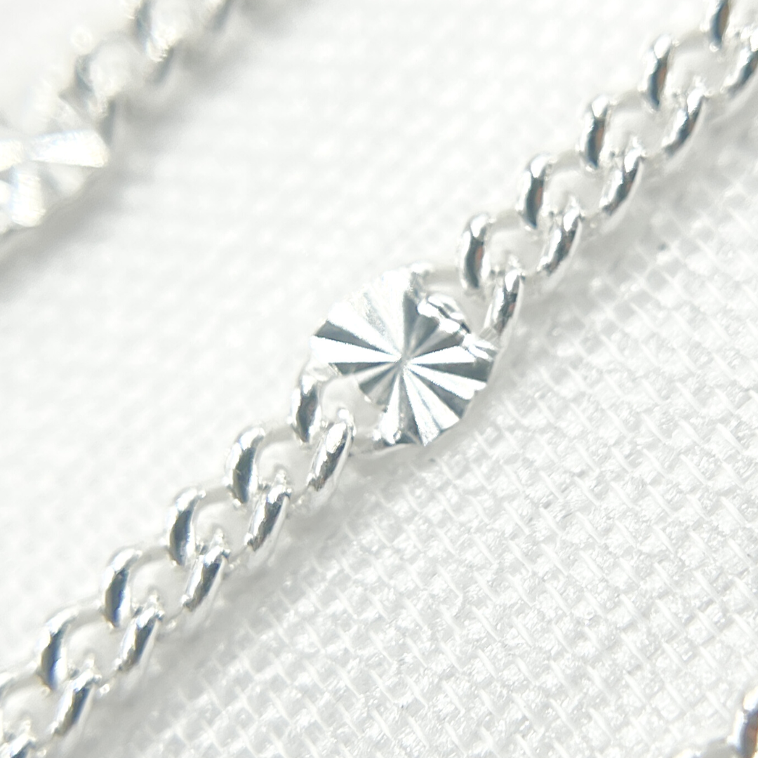 Diamond Cut Marina Link Chain
