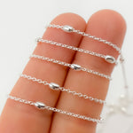 Load image into Gallery viewer, Silver Satellite Chain