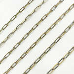 Load image into Gallery viewer, Buy Two Tone Black Rhodium and Gold Plated Paperclip Textured Chain
