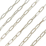 Load image into Gallery viewer, Y138OX. Oxidized Sterling Silver Round Paperclip Necklace