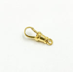 Load image into Gallery viewer, 925 Sterling Silver Gold Plated Swivel Clasp
