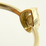 Load image into Gallery viewer, 14K Solid Gold Drop Diamond Ring.
