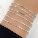 Load image into Gallery viewer, Silver Dainty Chain