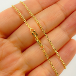 Load image into Gallery viewer, 14K Solid Gold Cable Chain