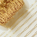Load image into Gallery viewer, V205GF. 14k Yellow Gold Filled Smooth Paperclip Link Chain