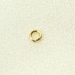 Load image into Gallery viewer, 14K Solid Yellow Gold Open Jump Ring Gauge: 24. Size: 3mm. MFT050DE3-14K
