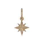 Load image into Gallery viewer, Gold Star Shape Charm