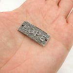 Load image into Gallery viewer, Shop Sterling Silver Hope Connector Charm