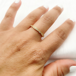 Load image into Gallery viewer, 14K Solid Gold Diamond Ring.