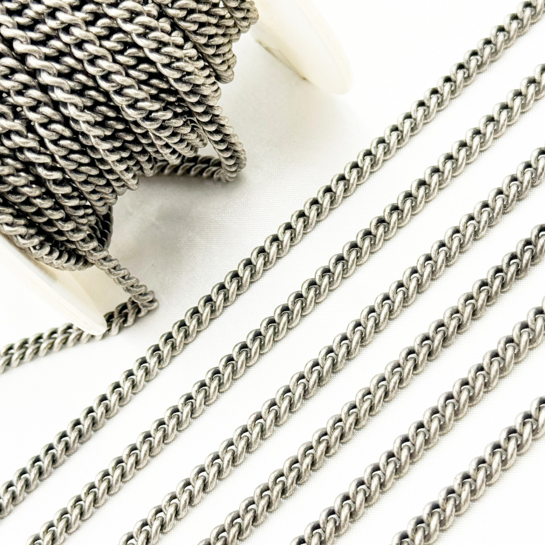 Sterling Silver Curb Chain
