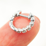 Load image into Gallery viewer, Shop Now 14k Solid Gold Diamond Hoop Earrings
