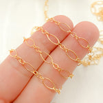 Load image into Gallery viewer, 738TWGF. Gold Filled Twisted Oval Chain Bulk