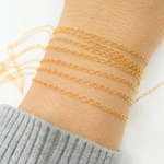 Load image into Gallery viewer, 1610CGF. 14k Gold Filled Smooth Cable Chain