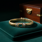 Load image into Gallery viewer, CB97170EM8X6. 14k Solid Gold Diamond, Emerald, and Mother of Pearl Fancy Bracelet