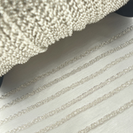 Load image into Gallery viewer, Sterling Rope Link Chain