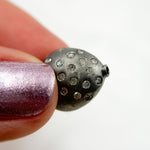 Load image into Gallery viewer, Silver Pear Shape Bead
