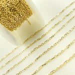 Load image into Gallery viewer, 14K Solid Yellow Gold Diamond Cut Cable & Marina Link Chain